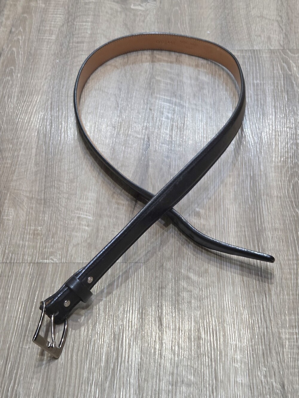 Galco Men's Preowned Leather Belt  Size 44" Black